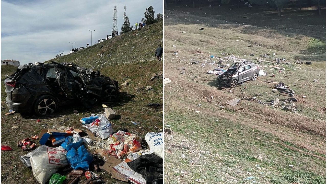 Diyarbakır’da kaza: Şarampole uçan jip’te bir kişi yaralandı