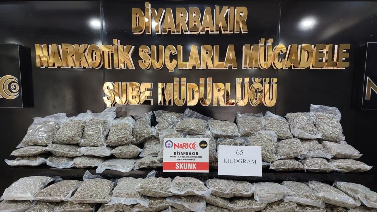 Diyarbakır'da 1 ayda 42 narkotik operasyonu