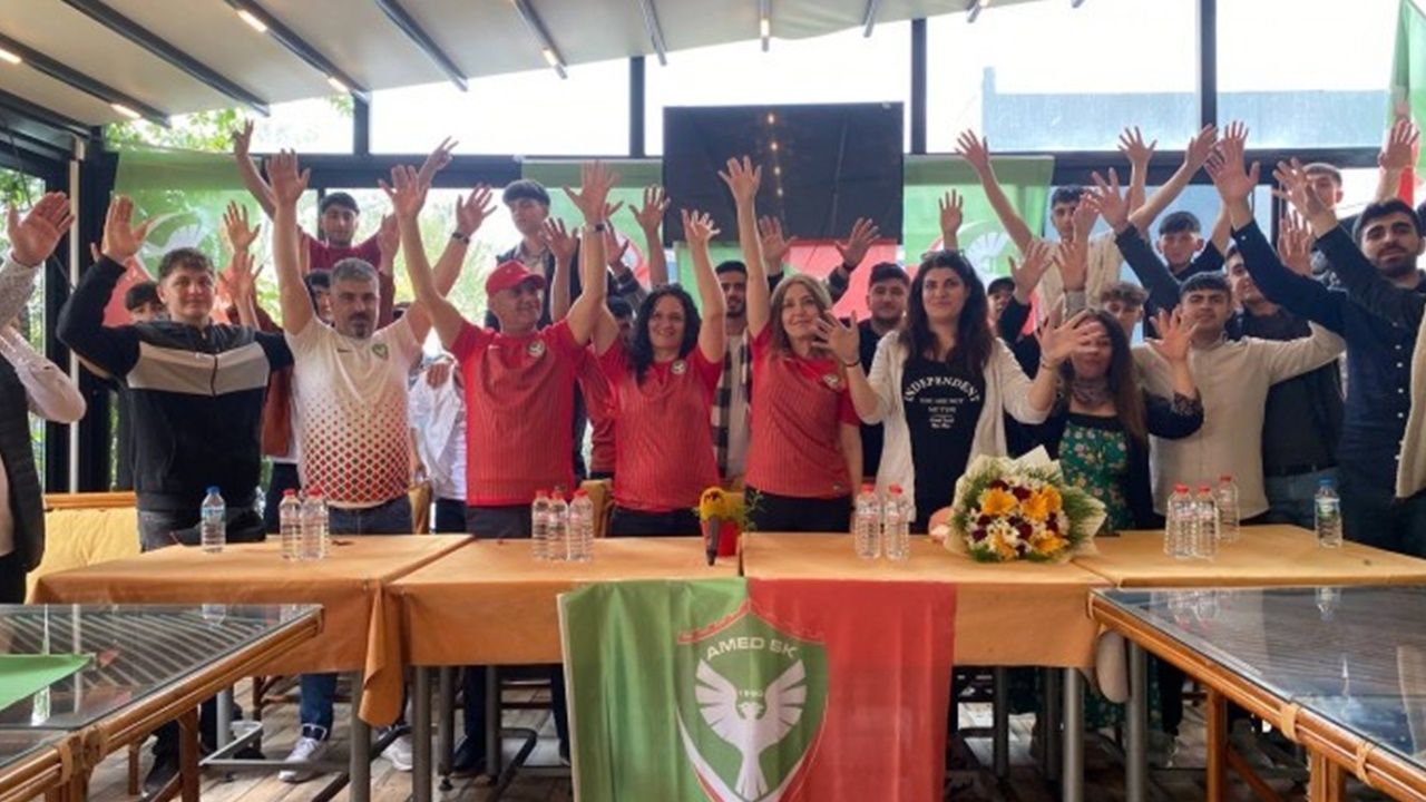 Yeşil Sol Parti adaylarından Amedspor Taraftarlar Derneği’ne ziyaret
