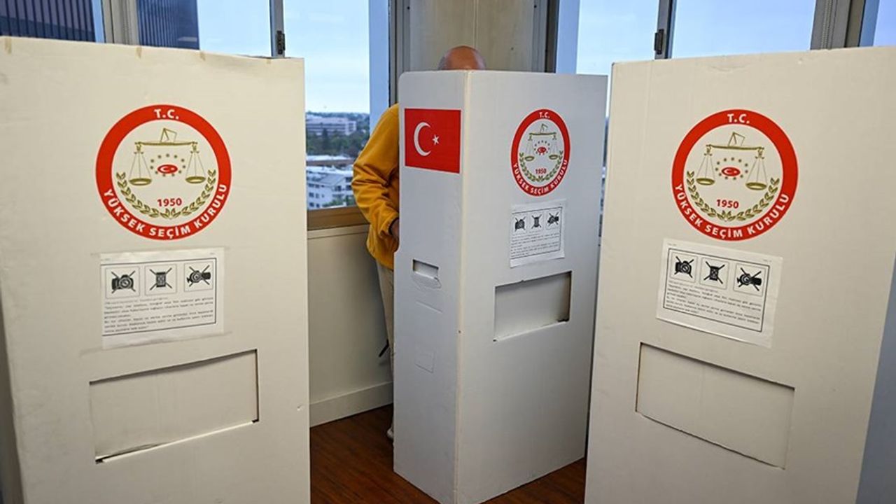 Yurt dışında oy kullananların sayısı 1 milyonu aştı