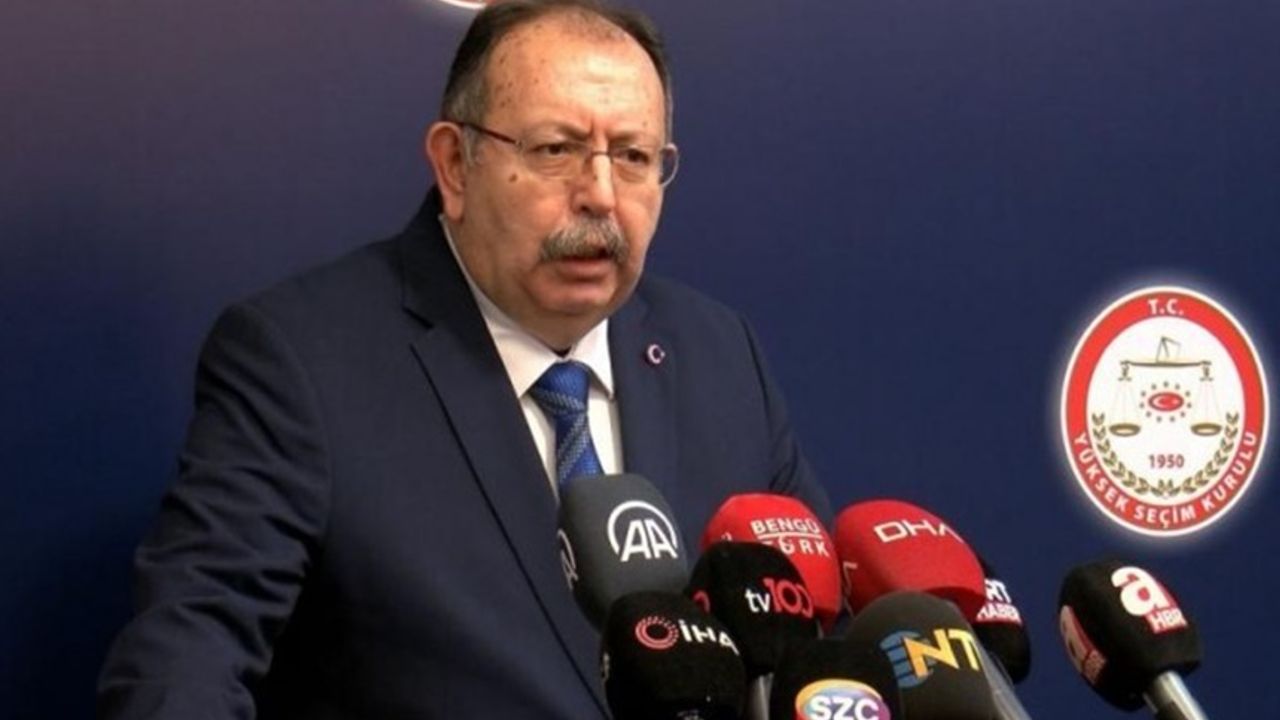 YSK Başkanı Yener: Erdoğan yüzde 49,40, Kılıçdaroğlu yüzde 44,96
