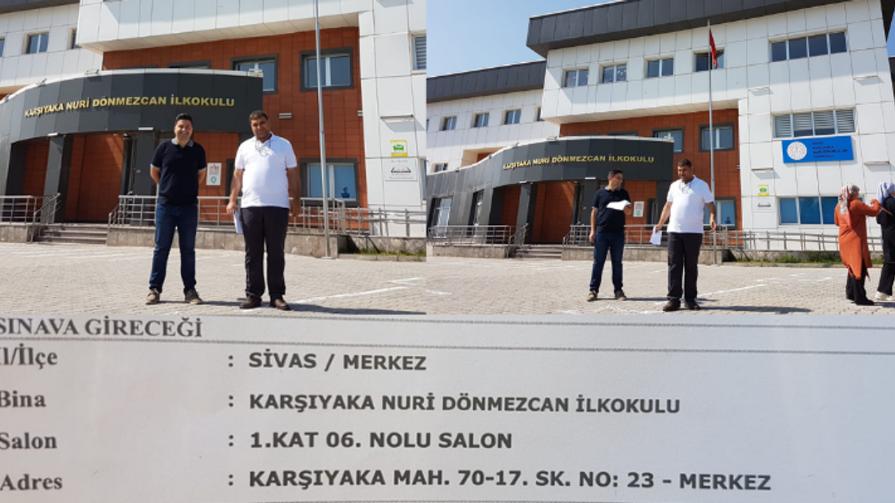 Sivas’ta sınava giren Diyarbakırlı öğrenciler: Tek ben vardım, sınıflar boştu
