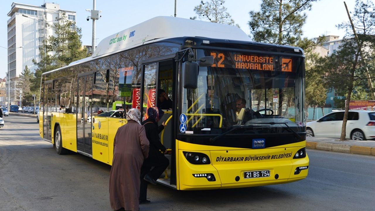 Diyarbakır’da toplu ulaşıma yüzde 50 zam
