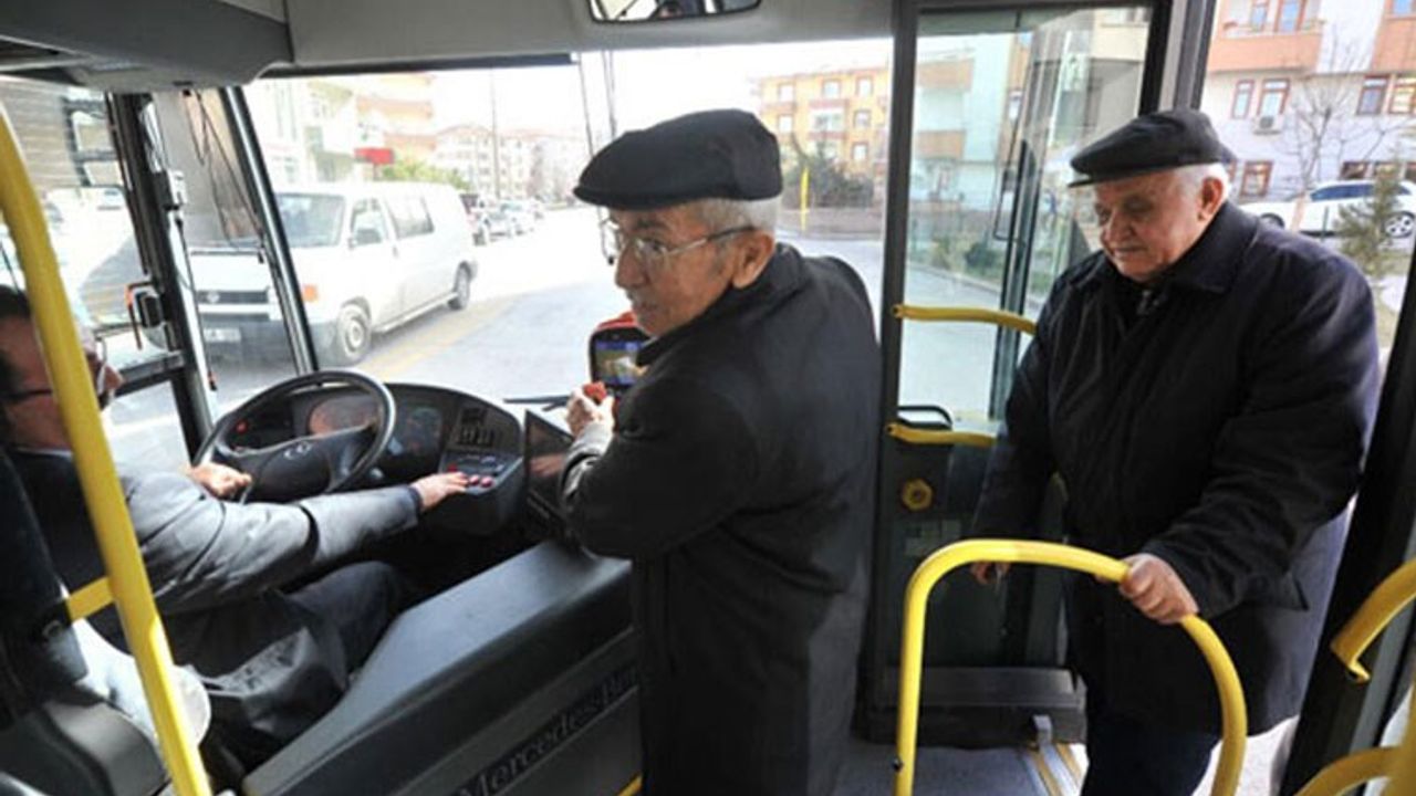 Özel Halk Otobüsleri’nden 65 yaş üstü yurttaşları ücretsiz taşımama kararı