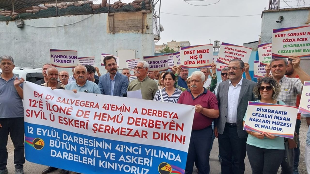 12 Eylül’ün 43’üncü yıldönümünde Diyarbakır Cezaevi ‘İnsan Hakları Müzesi’ne dönüştürülsün talebi