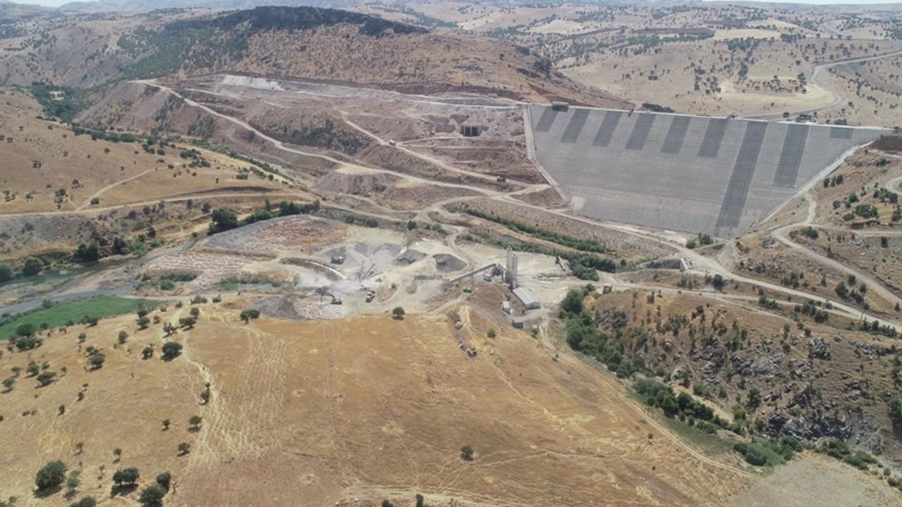 Çermik Kale Barajı tamamlanmayı bekliyor