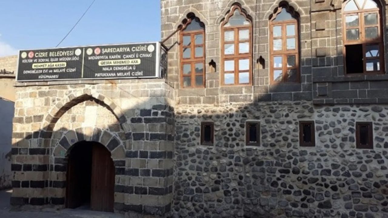 Cizre’de tarihi Dengbêj Evi ‘milli eğitime’ tahsis edildi