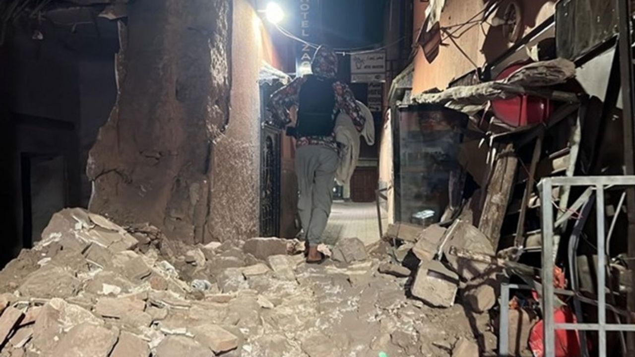 Fas'taki depremde can kaybı 2 bin 12'ye çıktı