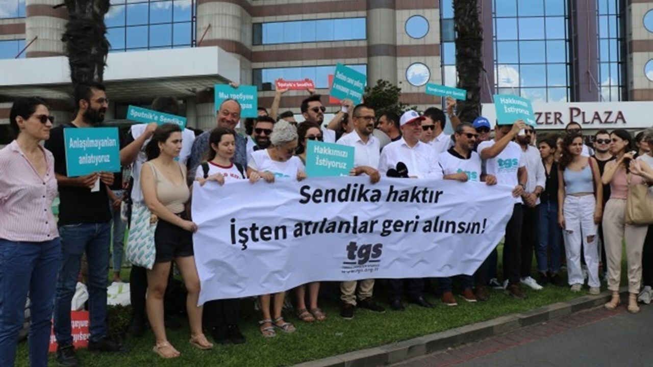 Sputnik Türkiye çalışanı gazeteciler, 16 gündür grevde