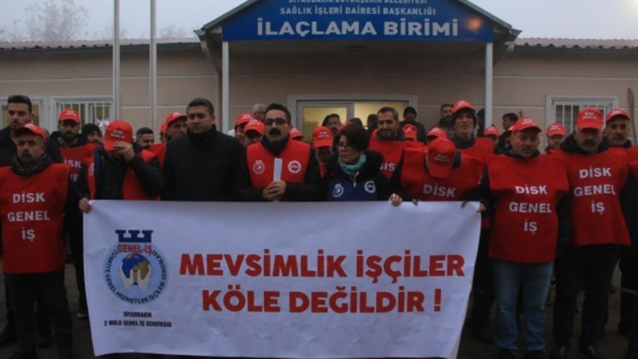 Genel-İş: Diyarbakır kayyımı 165 işçiyi işten çıkarmak istiyor
