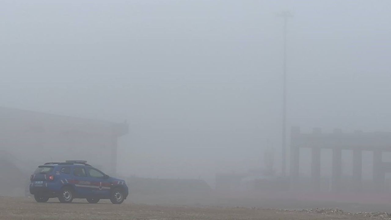 Malatya’da yoğun sis