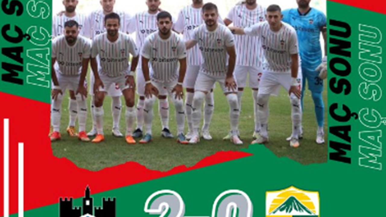 Diyarbekirspor, Adıyaman FK’yi karşılaşması: 2-0