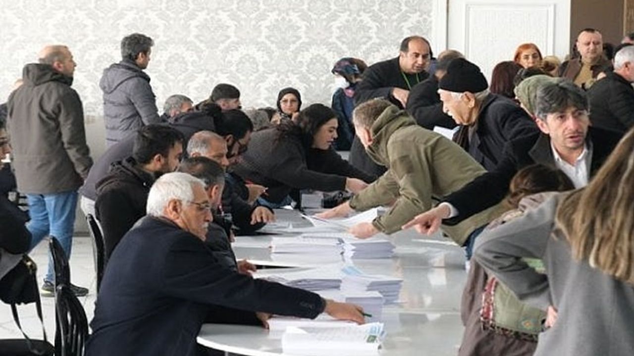 Diyarbakır'da 13 ilçenin ikinci tur ön seçim sonucu netleşti