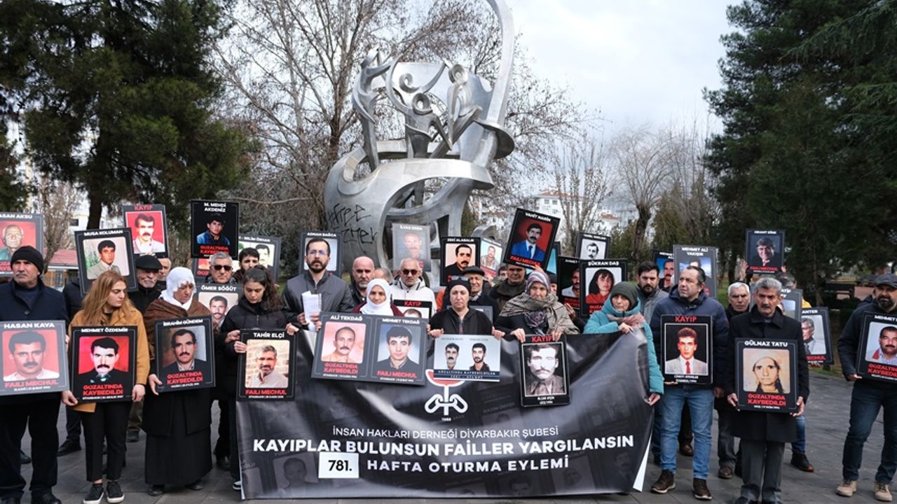 Diyarbakır’daki Kayıp Yakınları eylemi 781’inci haftasında