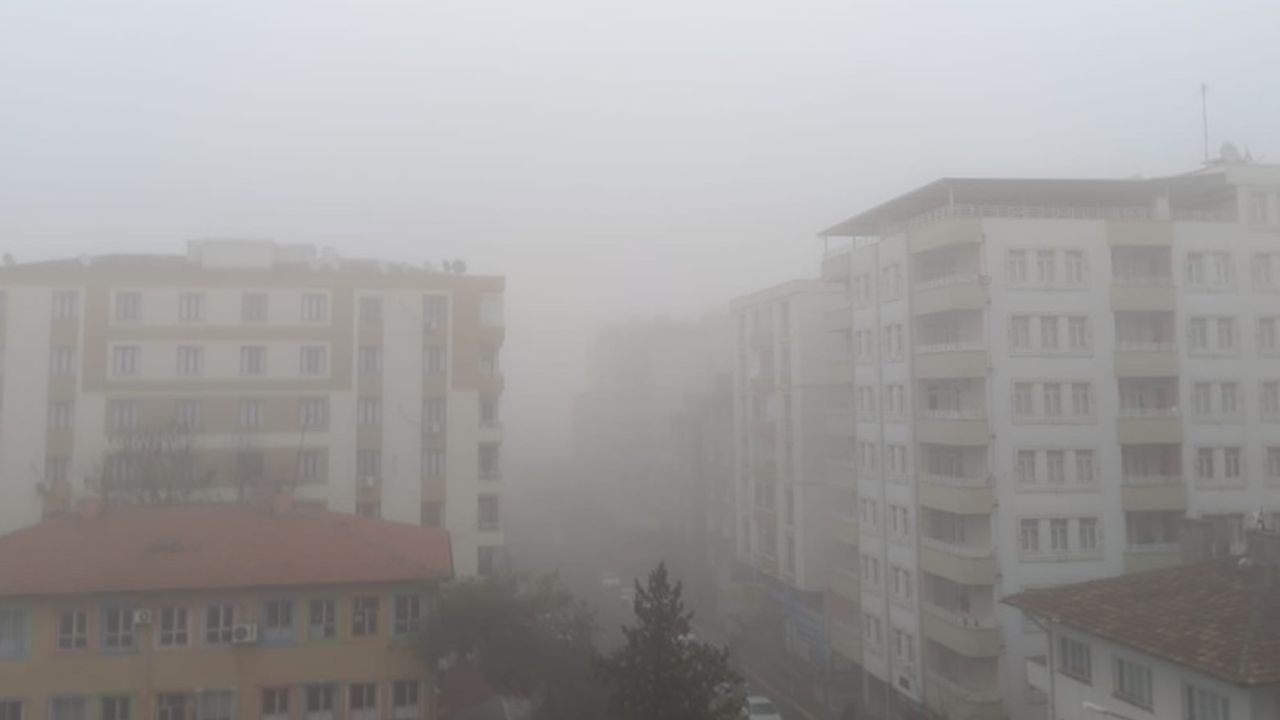 Diyarbakır yeni yıla sisle uyandı