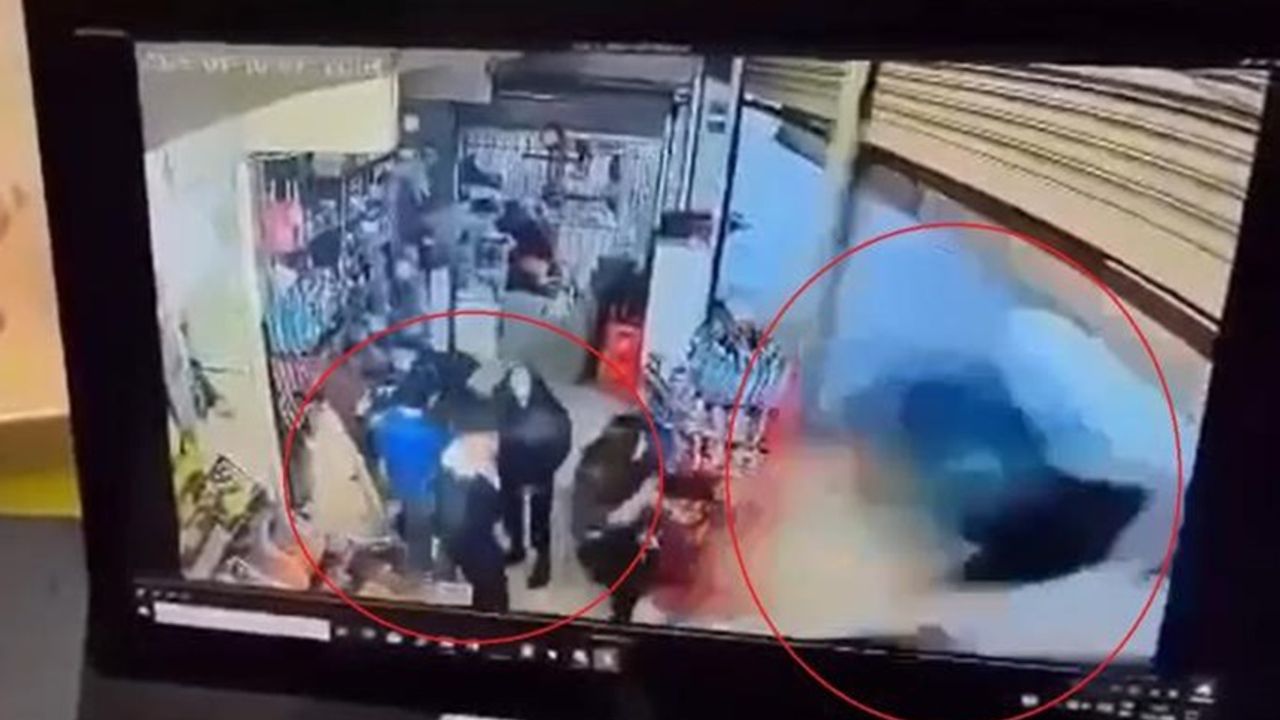 Diyarbakır’da 5 öğrencinin yaralandığı kaza kamerada