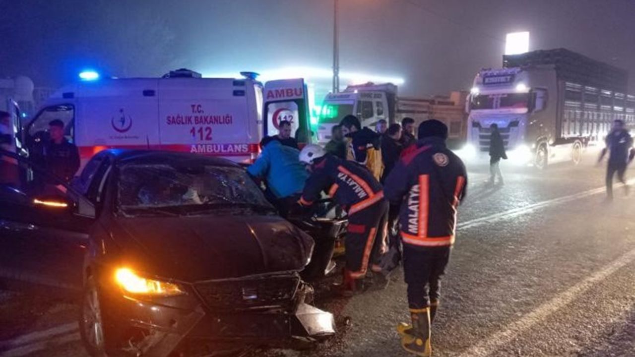 Malatya’da kaza: 1 can kaybı, 5 yaralı