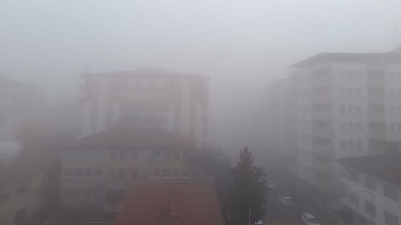 Diyarbakır'da yoğun sis