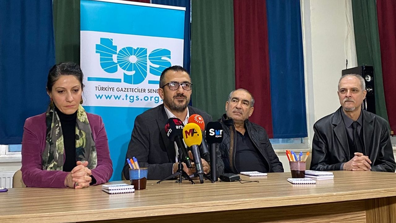 TGS Diyarbakır Temsilciliği yeni adresinde gazetecilerle buluştu