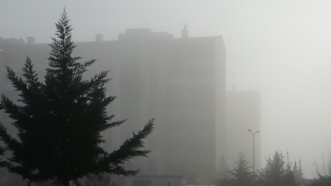 Diyarbakır’da sis