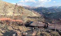 Malatya’da heyelan, aranlıkdere mezrasını yuttu