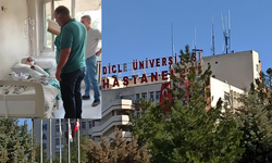 Diyarbakır Dicle Üniversitesi Hastanesi’nde ‘klimasızlığa’ alternatif çözüm