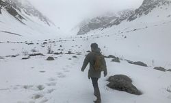 Erzincan'da kar yağdı