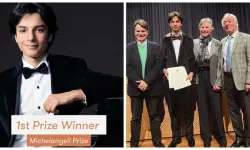 16 yaşında ki Can Saraç’a 'Arturo Benedetti Michelangeli' ödülü