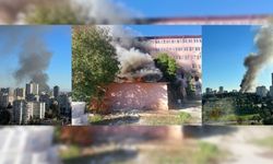 Adana’da hastane binasında yangın
