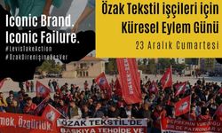 Özak Tekstil işçileri için küresel eylem günü