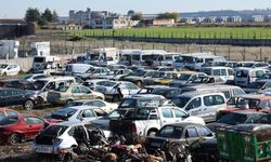 Diyarbakır’da yediemin otoparkındaki araçlar sahiplerini bekliyor