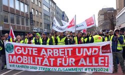 Almanya'da toplu taşıma alanında bir haftalık grev kararı