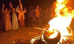 Diyarbakır Bağlar'da Newroz ateşi