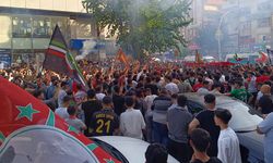 Diyarbakır’da Amedspor’un şampiyonluğu için taraftar Ofis’te toplandı