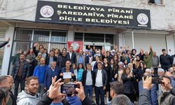 Diyarbakır’ın o ilçesinde de eşbaşkanlar mazbata aldı