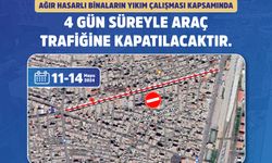Diyarbakır’daki o cadde 4 gün trafiğe kapatılacak