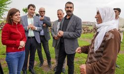Diyarbakır Eş Başkanları Çermik’te halk ziyaretinde