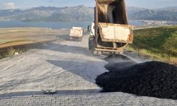 SİT alanı Nemrut Krater Gölü yollarına sıcak asfalt