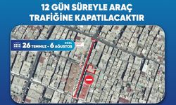 Diyarbakır’daki o cadde 12 gün trafiğe kapatılacak