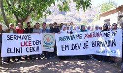 Diyarbakır Lice'de maden protestosu: Geçit vermeyeceğiz