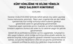 Diyarbakır Barosu'ndan Karaman'daki ırkçı saldırıya kınama