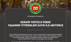 Diyarbakır Barosu: 4 Mayıs Dersim Tertelesi Günü kabul edilsin