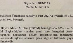 Meclis tutanaklarındaki ‘X’ önergesi iade edildi