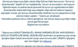 Adalet Bakanlığı’ndan tutuklu gazeteci sayısına ilişkin yanıt