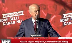 Bahçeli seçim kampanyasını Sivas’ta başlattı