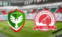 Amedspor Batman Petrolspor maçında ilk yarı sonucu: 2-0