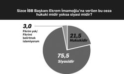 Ankete katılanların yüzde 71’i İmamoğlu kararını yanlış buldu