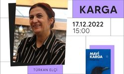 Türkan Elçi, ilk romanı "Mavi Karga" ile 17 Aralık’ta Wêjegeh Amed'te