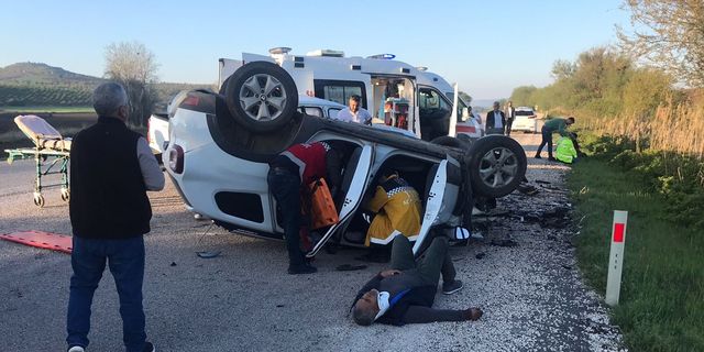 Adıyaman’da trafik kazası: 7 yaralı