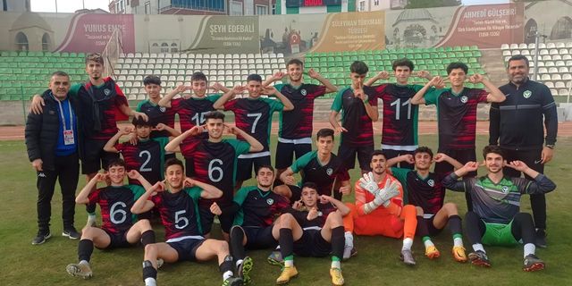 Amedspor U19 Takımı Türkiye Finallerinde üst tura çıktı